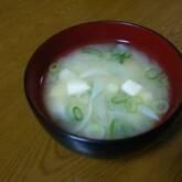 玉ネギのみそ汁