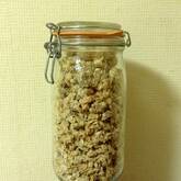 押し麦のグラノーラ