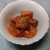 トマトのゴマみそ和え