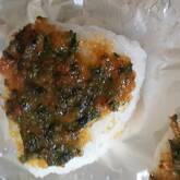 ネギみそ焼きおにぎり