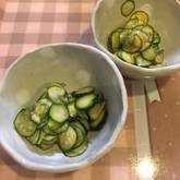 ズッキーニのナムル