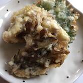 マイタケの天ぷら