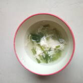 ふんわり卵のかきたま汁