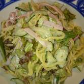 北海道の居酒屋定番！ラーメンサラダ