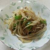 豚とモヤシの中華炒め