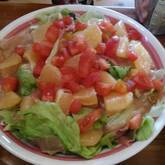 レタスとグレープフルーツのサラダ