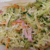 せん切り野菜のコールスロー