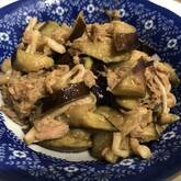 ナスのツナ炒め