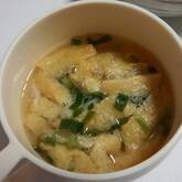 お揚げのみそ汁