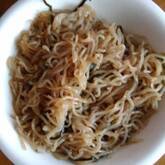 しらたきのニンニクおかか炒め