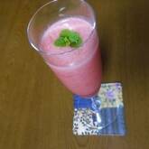 シャリシャリ！スイカのスムージー