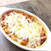 人気なすとひき肉のグラタン トマトソースで子供も食べやすく！