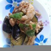 ナスと豚のみそ炒め