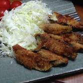 ナスの肉巻きフライ