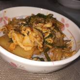 豚肉と白菜キムチの炒め丼