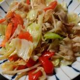 豚肉とキャベツ炒め