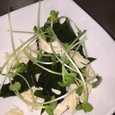 ゆでワカメの酢の物