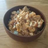 簡単リメイク！鶏唐の半熟卵とじ丼