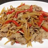 簡単なのに本格的！やわらか豚肉のチンジャオロース