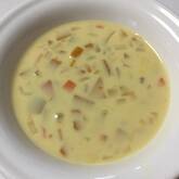 つぶつぶカボチャのスープ