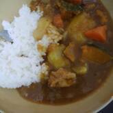チキンとカボチャのカレー