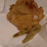 ささ身とブロッコリーの天ぷら