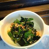 ホウレン草とツナのサラダ