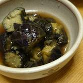 ナスの揚げびたし