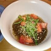 もずくとトマトの酢のもの