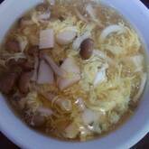 ふんわり卵とキノコのあったかあんかけうどん by 池田 絵美さん