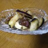 ナスのしば漬け和え