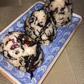 ヒジキふりかけのおにぎり