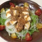 豆腐と野菜のシャキシャキサラダ
