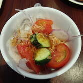 トマトとキュウリのサラダ