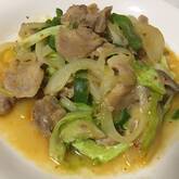 豚バラ肉の辛みそ炒め