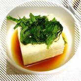 ニンニク香る！冷奴大葉ダレ