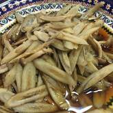 イカゲソとゴボウのきんぴら