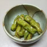 シシトウの黒コショウ炒め