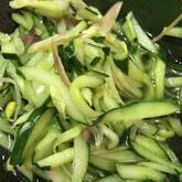 ショウガ香る！キュウリとミョウガの酢の物