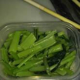 小松菜の炒め物