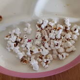 メープル風味のポップコーン