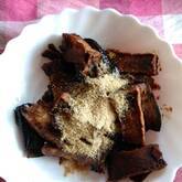 ナスと厚揚げのみそ炒め