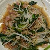 モヤシの塩炒め