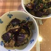 ナスの大葉しょうゆ和え