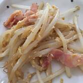 モヤシの卵とじ