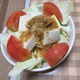 豆腐の中華サラダ