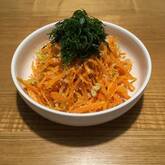 ニンジンのタラコ炒め