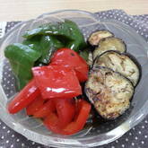 大量消費にも！なすとかぼちゃの焼き浸し