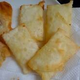 ハムとチーズの揚げワンタン