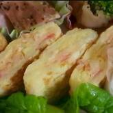 カニカマ入りだし巻き卵